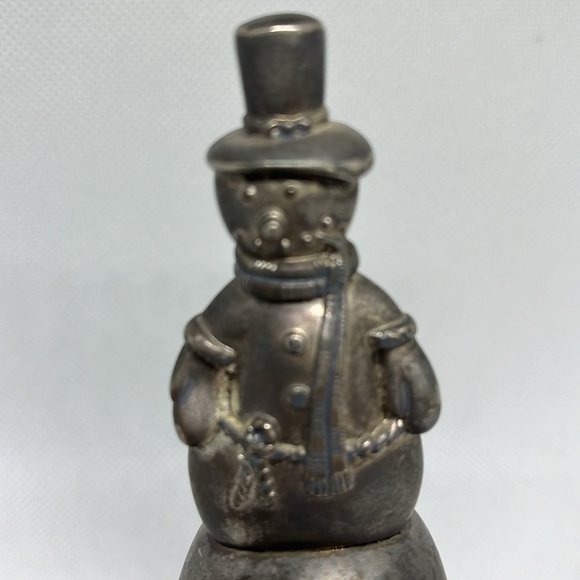 Snowman silver bell 2001 - Picture 3 of 11